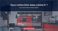 Desktop Screenshot of cuisine.fr